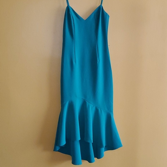 Bardot High Low Ruffle Midi Dress - Picture 6 of 8